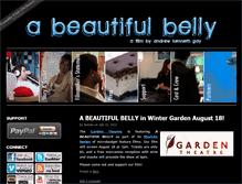 Tablet Screenshot of abeautifulbelly.com